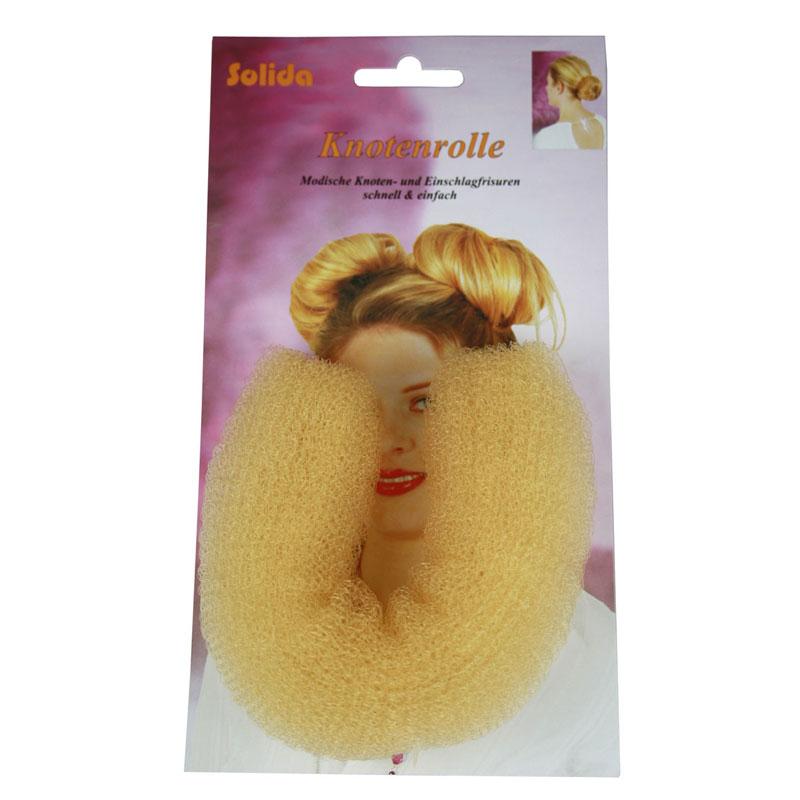 Hair Sausage Medium Blonde 18cm 100965 Hair Donut Sausage