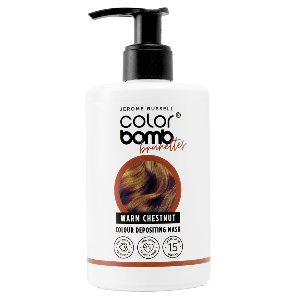 Jerome Russell Color Bomb - Warm Chestnut 300ml - Click to enlarge