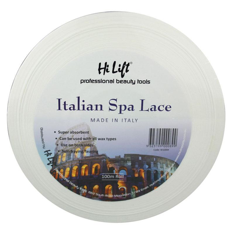 Hi Lift Italian Spa Lace Epilating Roll 50 Metre WAXING SYSTEMS, Wax