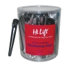 Nylon Aluminium Sectioning Clips Black  36 Piece Tub - Click for more info