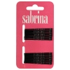 Sabrina Bobby Pins Black  24 per Card - Click for more info