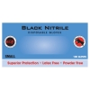 Hi Lift Black Nitrile Disposable Black Gloves (100 pieces)  Small - Click for more info